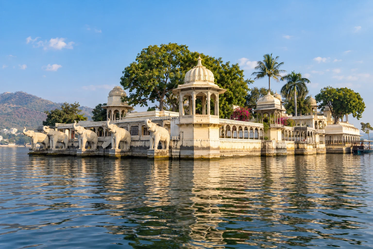 AI-generated illustration of Jag Mandir Palace